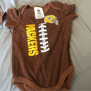 NFL football onesie 3-6 months